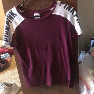 Pink Victoria secret shirt size xs